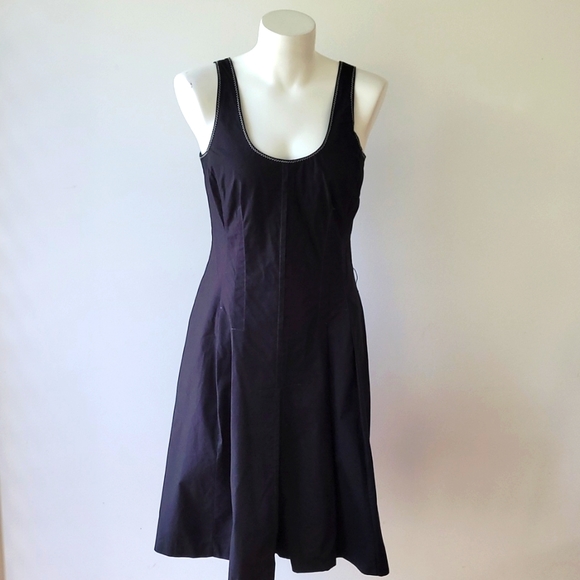 Cue Dresses & Skirts - Cue Size 10 black 100% cotton dress